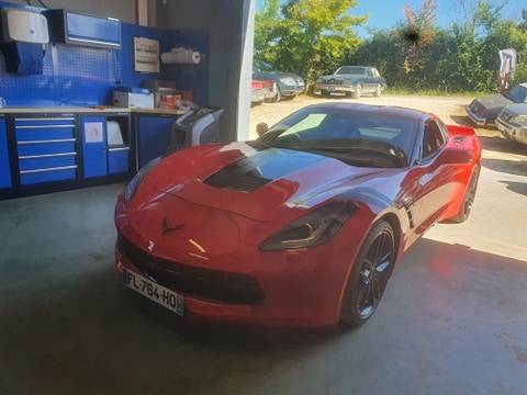 Restauration du moteur d'une Chevrolet Corvette à Bordeaux